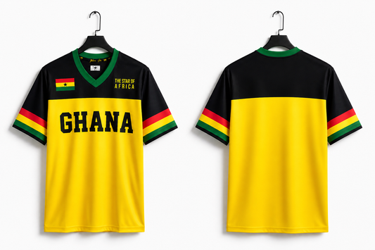 Ghana Star of Africa Football Jersey